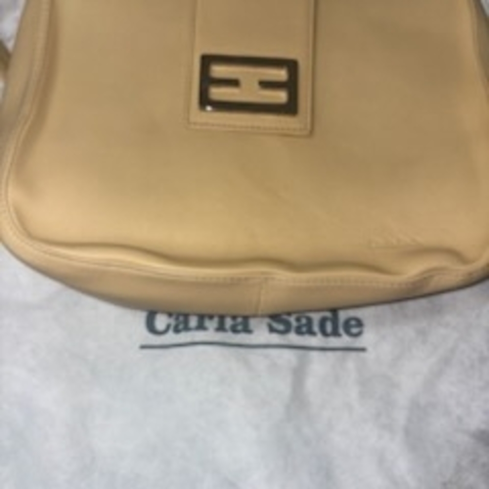 Beige Shoulder Bag
